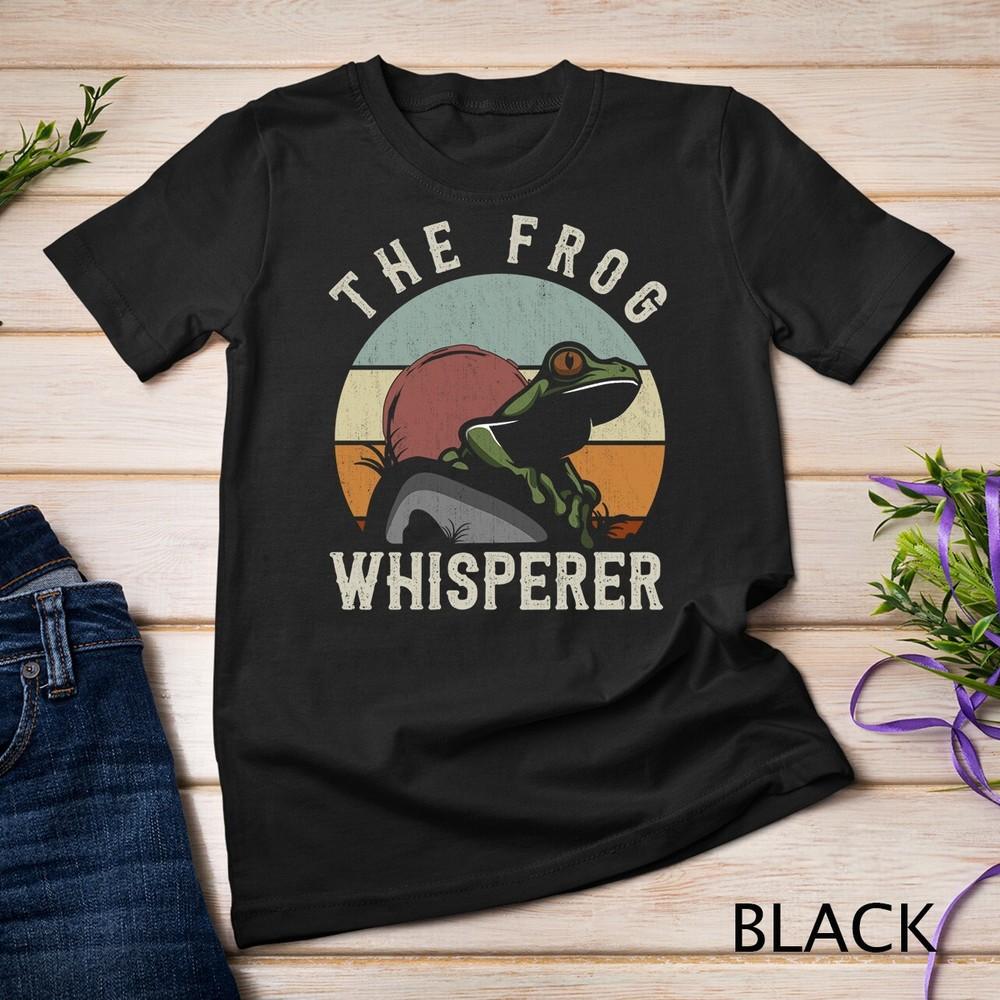 The Frog Whisperer Frog Unisex T-shirt S
The Frog Whisperer Frog Unisex T-shirt S