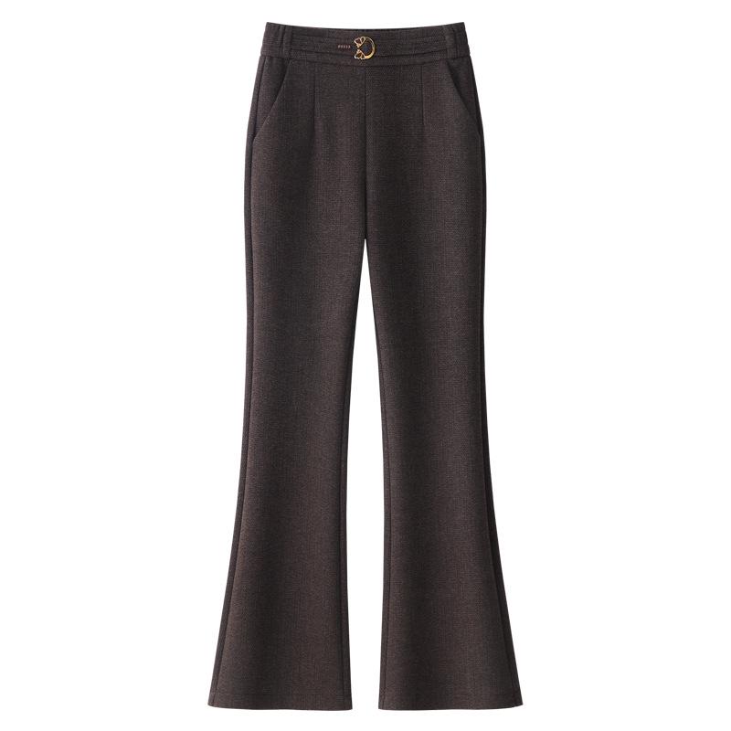 Women s Khaki Wool Flare Pants 2024: Petite High-Waist, Casual Soft Draping, Autumn/Winter Micro Flare Trousers M чёрный
Women s Khaki Wool Flare Pants 2024: Petite High-Waist, Casual Soft Draping, Autumn/Winter Micro Flare Trousers M чёрный