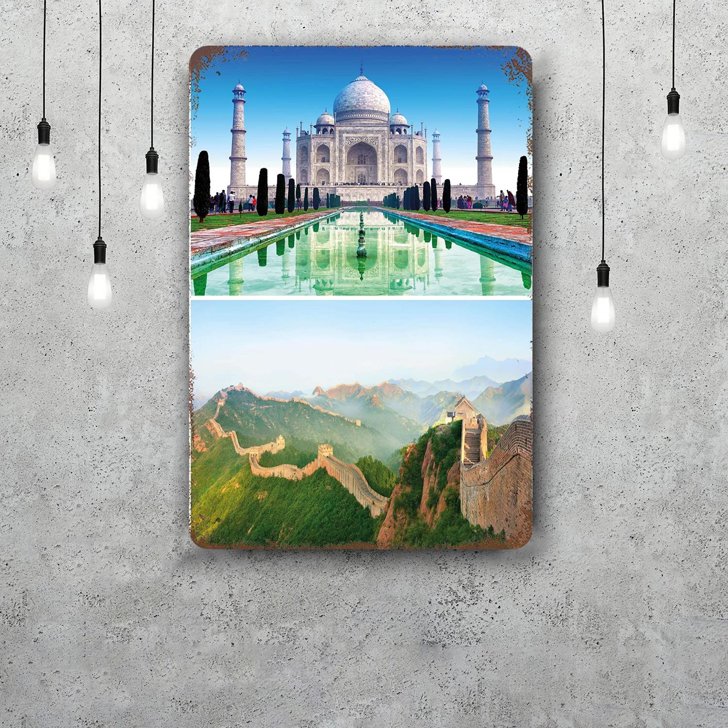 taj mahal scenery Decor Poster Vintage Tin Sign Metal Sign Decorative Plaque for Pub Bar Man Cave Club Wall Decoration 20x30cm(7.8x11.8inch)
taj mahal scenery Decor Poster Vintage Tin Sign Metal Sign Decorative Plaque for Pub Bar Man Cave Club Wall Decoration 20x30cm(7.8x11.8inch)