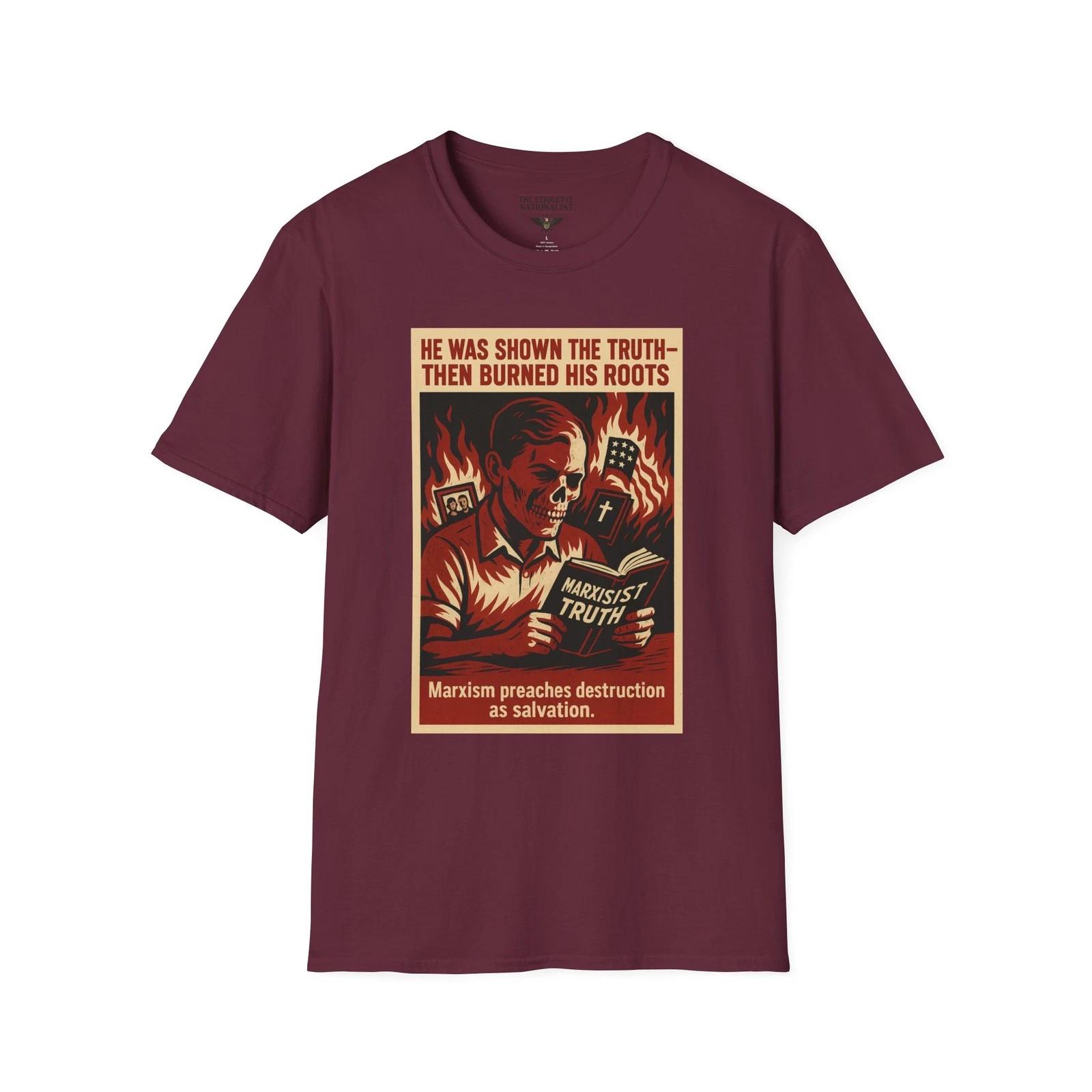 Marxist Truth Shirt, Anti Marxism Graphic Tee, Political Commentary Apparel L
Marxist Truth Shirt, Anti Marxism Graphic Tee, Political Commentary Apparel L