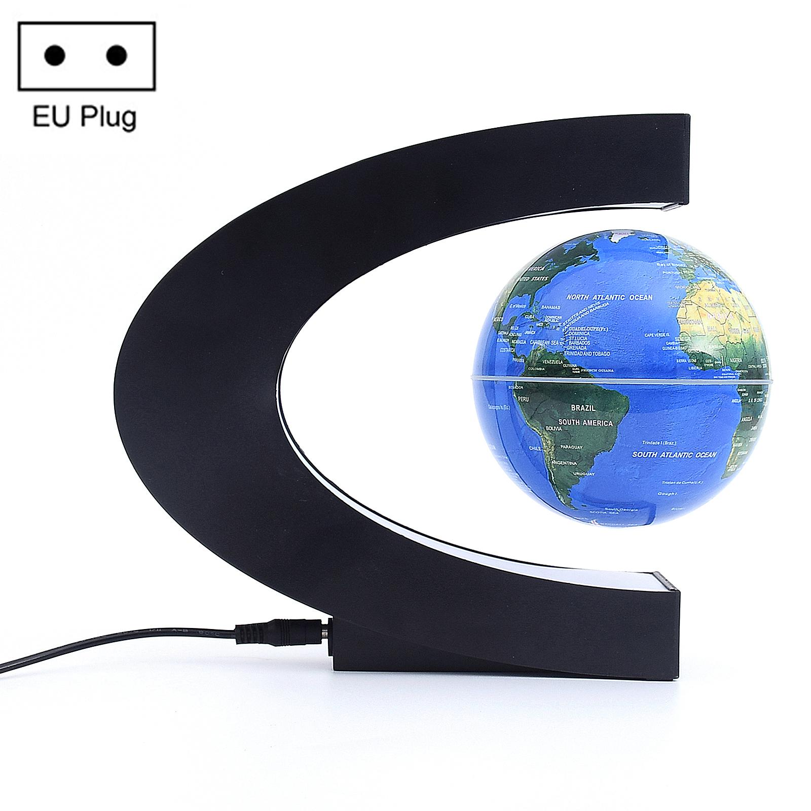 Magnetic Levitation Globe Built in LED Frosted Texture C Shaped 3in 12V 1A Magnetic Levitation
Magnetic Levitation Globe Built in LED Frosted Texture C Shaped 3in 12V 1A Magnetic Levitation