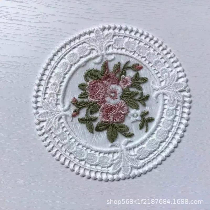 1Pc Dinning Lace Table Cover Embroidered Table Cloth Elegant Round Tablecloth Coffee Coasters Napkin Party Wedding Decoration белый
1Pc Dinning Lace Table Cover Embroidered Table Cloth Elegant Round Tablecloth Coffee Coasters Napkin Party Wedding Decoration белый