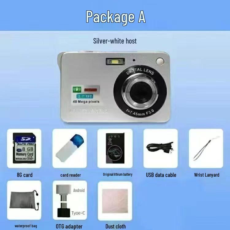 Campus HD Digital Camera: Portable, High-Resolution, Entry-Level CCD for Students
Campus HD Digital Camera: Portable, High-Resolution, Entry-Level CCD for Students