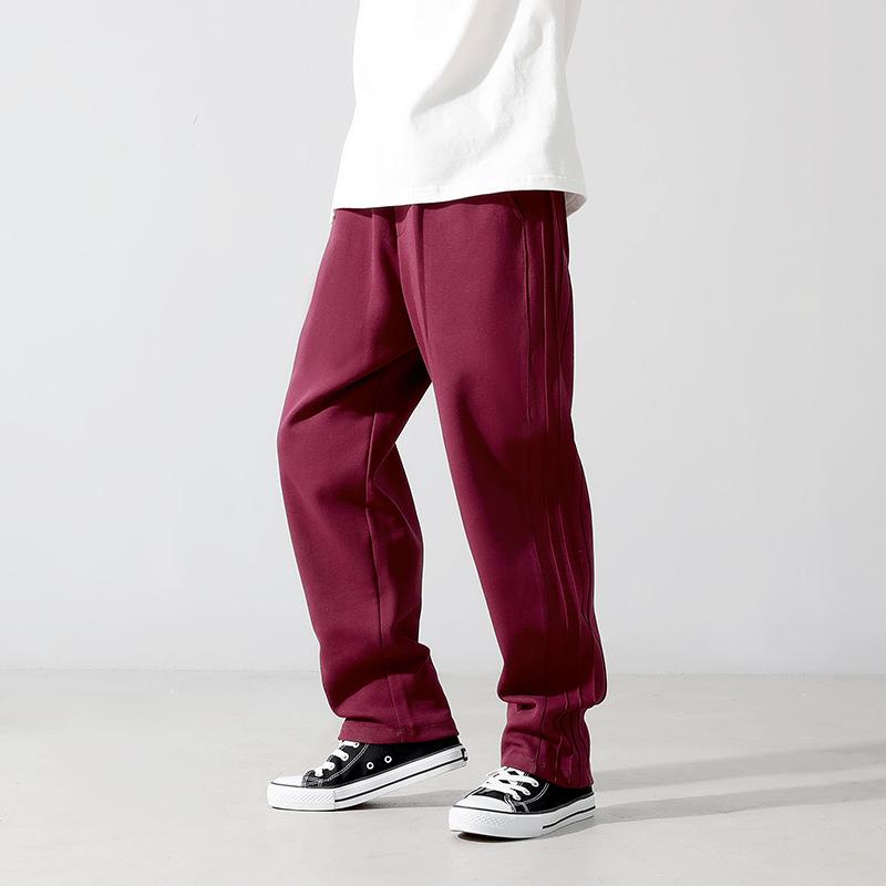 Boys Wide Leg Sweatpants Vertical Stripe Elastic Waist Pants for Kids (130-170cm) Casual & Streetwear Grey/Green/Beige/Maroon 170cm червоний
Boys Wide Leg Sweatpants Vertical Stripe Elastic Waist Pants for Kids (130-170cm) Casual & Streetwear Grey/Green/Beige/Maroon 170cm червоний