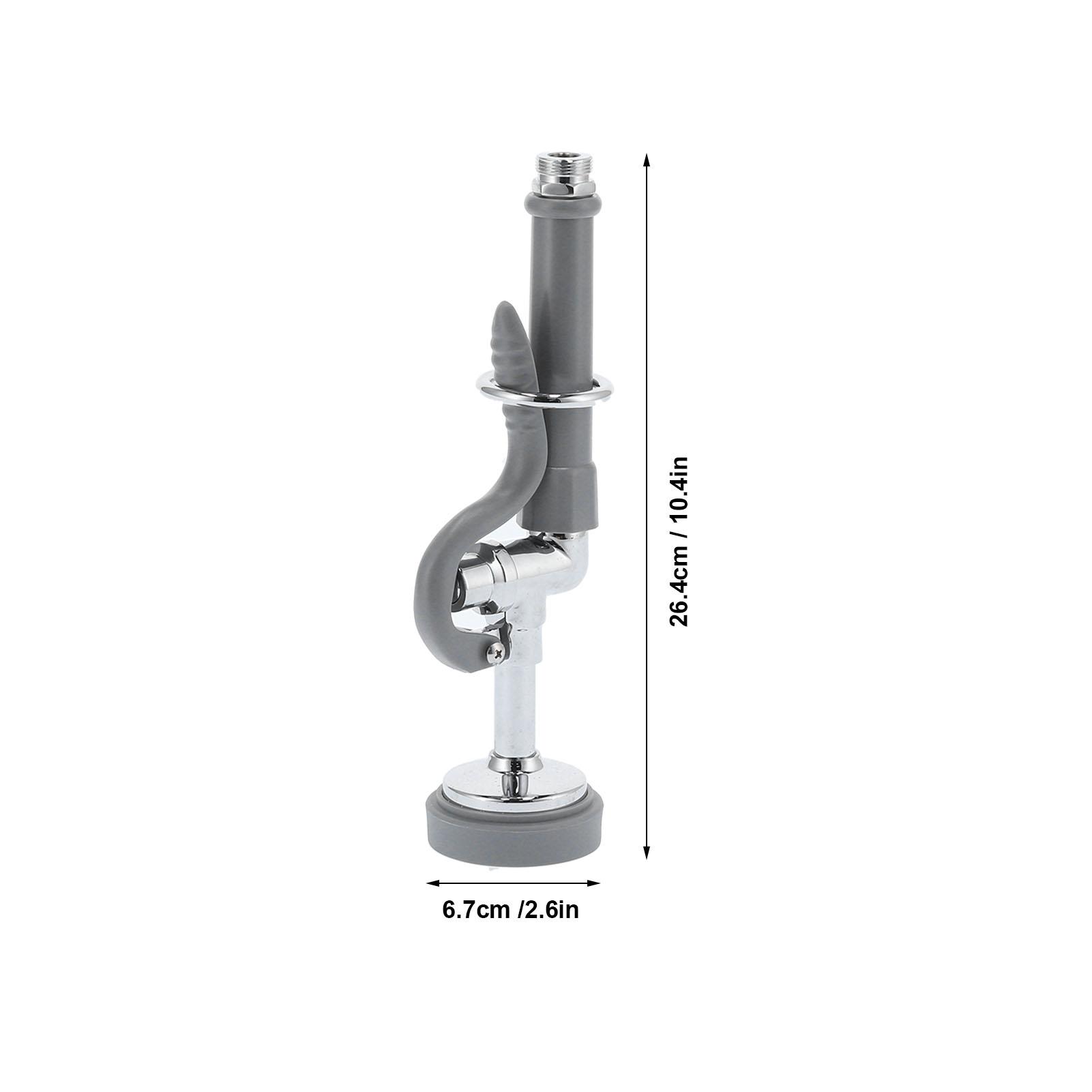 Commercial Faucet Sprayer Assembly Stainless Steel High Pressure Rinse Faucet Spray Head Accessory Gray Kitchen Supplies
Commercial Faucet Sprayer Assembly Stainless Steel High Pressure Rinse Faucet Spray Head Accessory Gray Kitchen Supplies