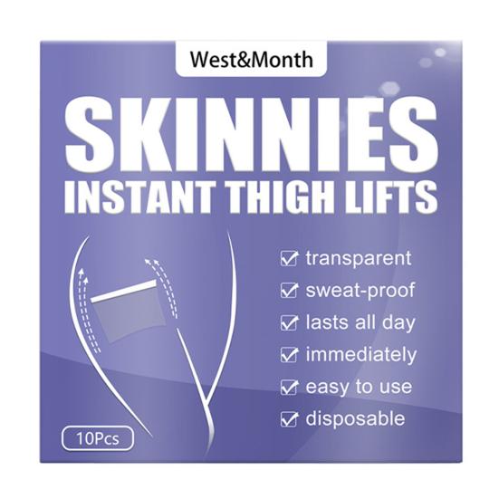 10Pcs/Box Thigh Pull Sticker Painless Skinny Ultra Thin Instant Thigh Lifts Adhesive Strips for Leg 1 Set
10Pcs/Box Thigh Pull Sticker Painless Skinny Ultra Thin Instant Thigh Lifts Adhesive Strips for Leg 1 Set
