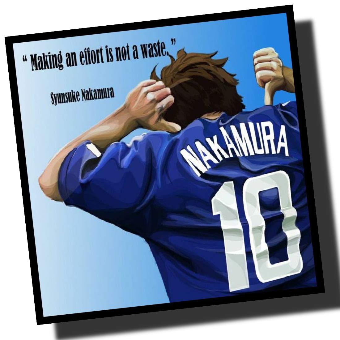 Shunsuke Nakamura No.10 Overseas Soccer Graphic Art Panel Wooden Wall Hanging Interior Poster
Shunsuke Nakamura No.10 Overseas Soccer Graphic Art Panel Wooden Wall Hanging Interior Poster