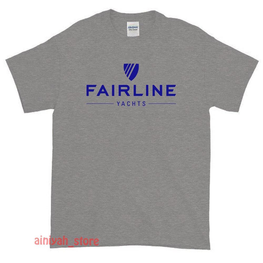 New Fairline Yachts boat Logo Men s Funny T shirt USA Size S-XXL L
New Fairline Yachts boat Logo Men s Funny T shirt USA Size S-XXL L
