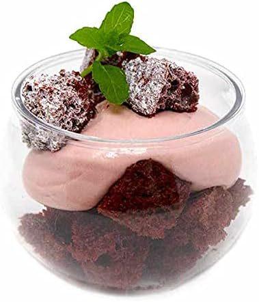 Disposable Transparent Spherical Plastic Dessert Cup 2OZ Mini Ball Shape Cup For Pudding Mousse Cake KTY
Disposable Transparent Spherical Plastic Dessert Cup 2OZ Mini Ball Shape Cup For Pudding Mousse Cake KTY