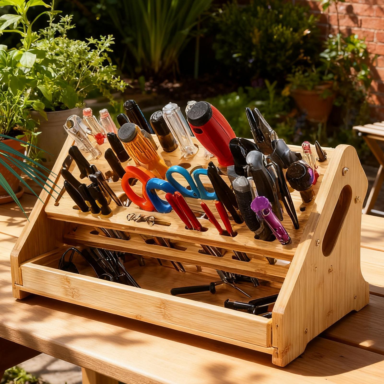 Screwdriver Holder Wooden 53-Hole Storage Stand Storage Rack with Tray Hand Tool Organizer For Hobby Repair Desktop Bookshelf S
Screwdriver Holder Wooden 53-Hole Storage Stand Storage Rack with Tray Hand Tool Organizer For Hobby Repair Desktop Bookshelf S