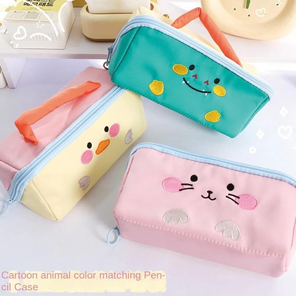 Duck Rabbit Dinosaur Korean Pencil Bag Cosmetics Storage Stationery Storage Bag Office Supplies зелений
Duck Rabbit Dinosaur Korean Pencil Bag Cosmetics Storage Stationery Storage Bag Office Supplies зелений