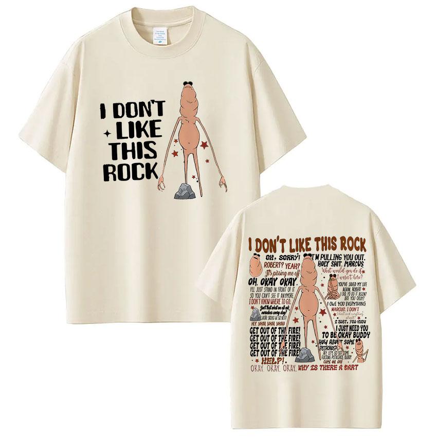 I Dont Like This Rock Marcus The Worm Funny Meme T-Shirt Men s Women Fashion Hip Hop T-shirts Cotton Casual T Shirts Streetwear 5XL різнокольоровий
I Dont Like This Rock Marcus The Worm Funny Meme T-Shirt Men s Women Fashion Hip Hop T-shirts Cotton Casual T Shirts Streetwear 5XL різнокольоровий