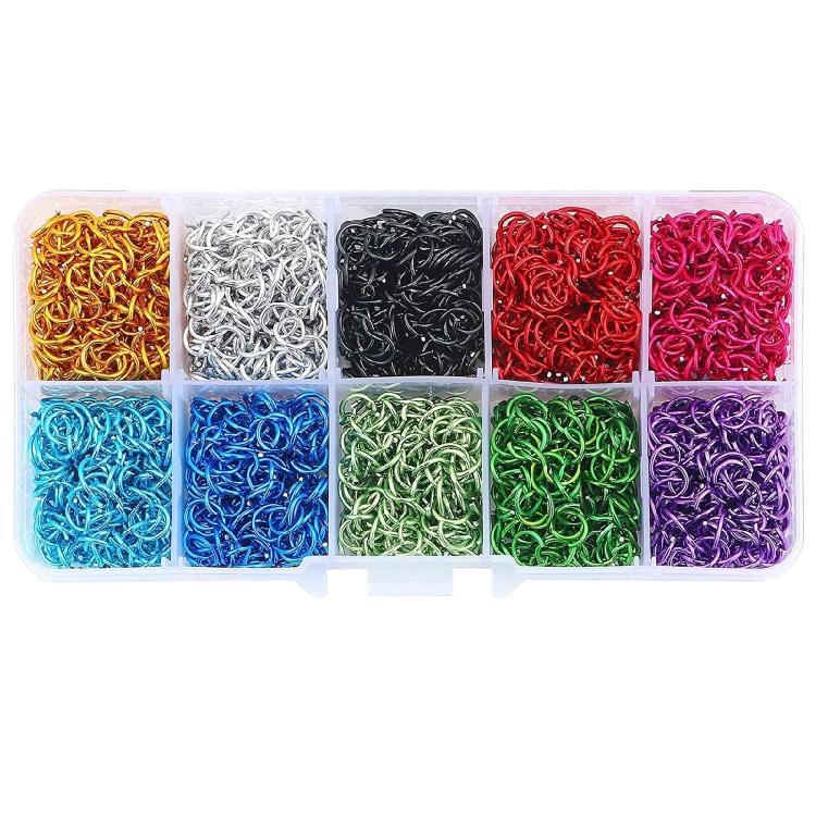 10 Colors Connecting Rings Jewelry Accessories for DIY Necklace Pendant Making 1
10 Colors Connecting Rings Jewelry Accessories for DIY Necklace Pendant Making 1