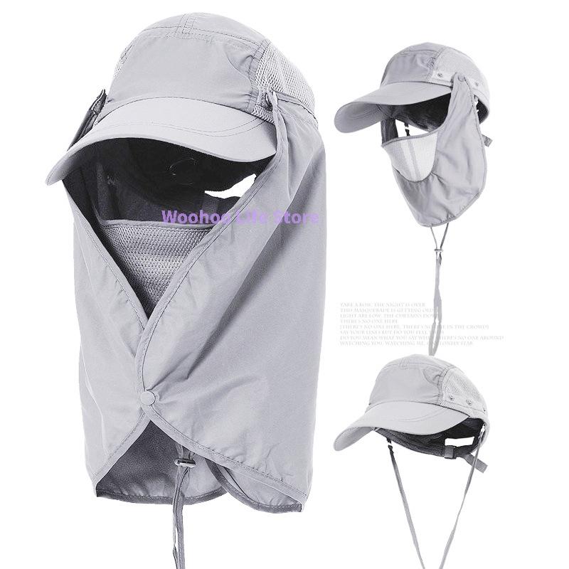 Sun Hat For Fishing Breathable Outdoor Bucket Hat Detachable Neck Flap Sun Hat Hiking UV Protection Wide Brim Hat сірий колір
Sun Hat For Fishing Breathable Outdoor Bucket Hat Detachable Neck Flap Sun Hat Hiking UV Protection Wide Brim Hat сірий колір