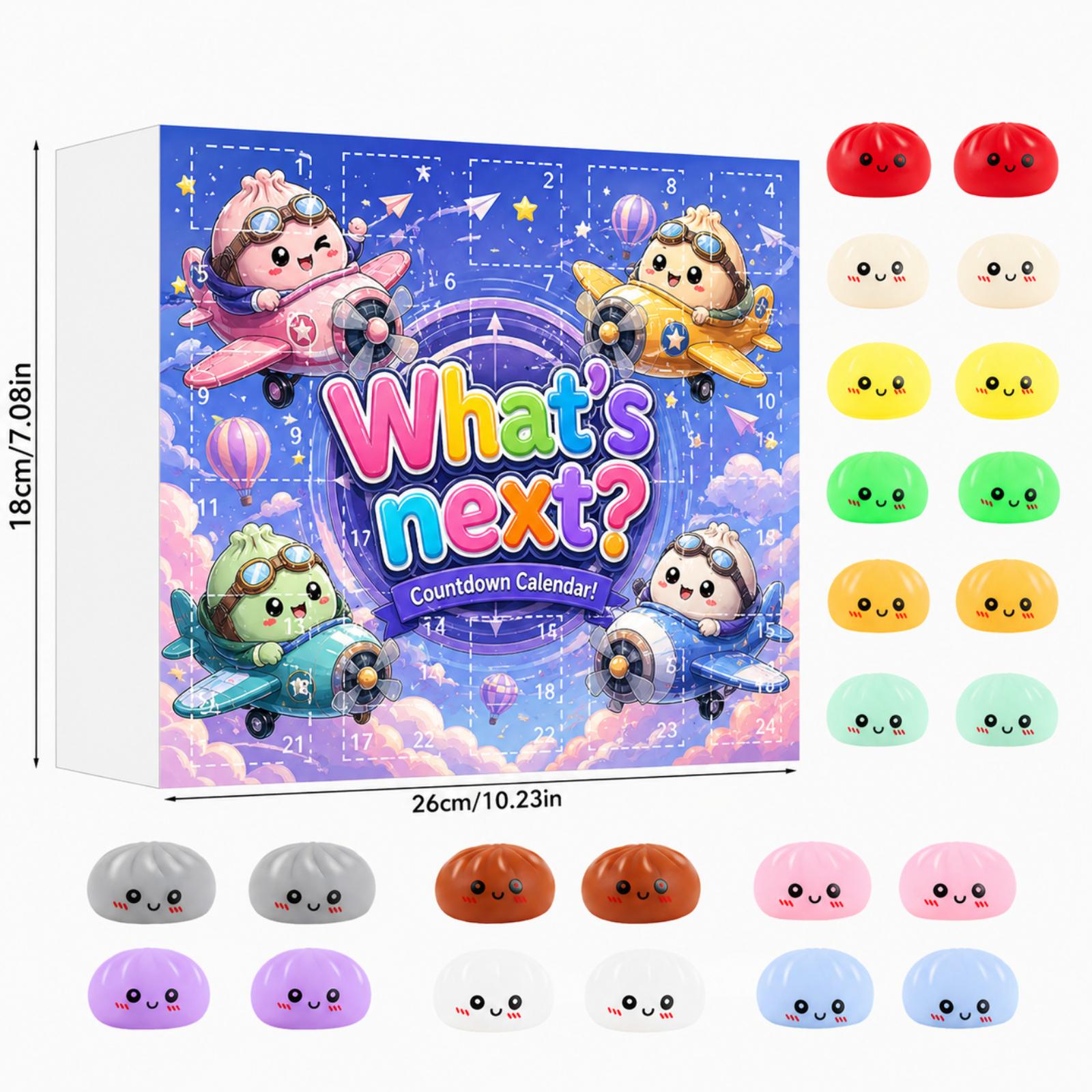 24 Pieces Blind Box Squishy Toy Set Soft Slow Rising Squeeze Toy Collection for Stress Relief Sensory Play and Decoration One Size
24 Pieces Blind Box Squishy Toy Set Soft Slow Rising Squeeze Toy Collection for Stress Relief Sensory Play and Decoration One Size