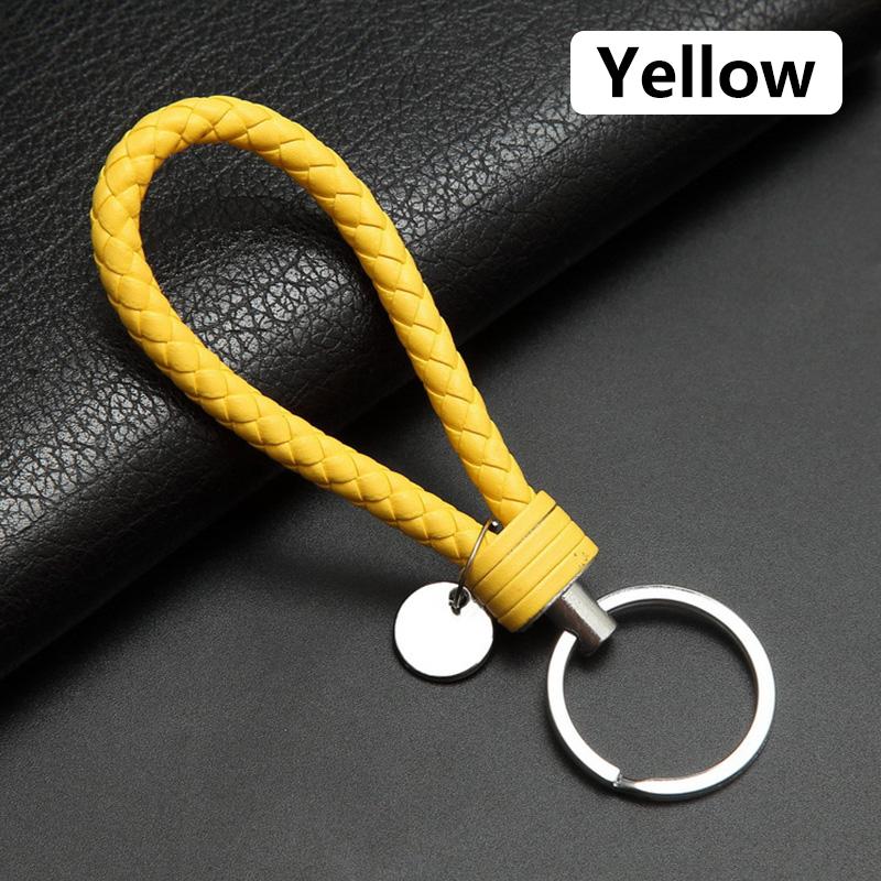 1 шт. Ремінець Коричневий плетений браслет Шкіряний брелок ручної роботи Тримач для ключів Чорний автомобільний брелок Плетіння мотузки 13cm жовтий
1 шт. Ремінець Коричневий плетений браслет Шкіряний брелок ручної роботи Тримач для ключів Чорний автомобільний брелок Плетіння мотузки 13cm жовтий