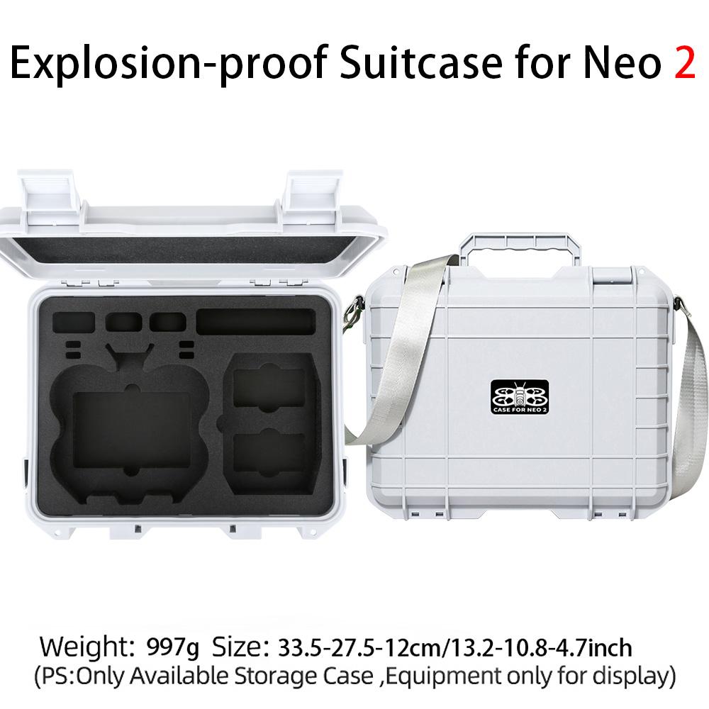 Explosion Proof Case For DJI NEO 2 Large Capacity Portable Waterproof Box Hard Shell Bag For DJI NEO 2 RC-N3 Accessories
Explosion Proof Case For DJI NEO 2 Large Capacity Portable Waterproof Box Hard Shell Bag For DJI NEO 2 RC-N3 Accessories