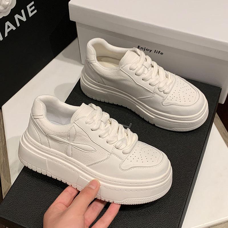 Little White Shoes Women s Spring New Four Seasons Casual Versatile Shows Legs Long Age Reduction Round Head Thick Sole Height Increasing Board Shoes 35
Little White Shoes Women s Spring New Four Seasons Casual Versatile Shows Legs Long Age Reduction Round Head Thick Sole Height Increasing Board Shoes 35