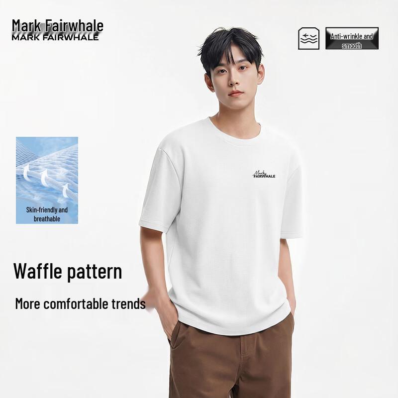 MARK FAIRWHALE Men s Letter Print Short Sleeve T-Shirt 4XL
MARK FAIRWHALE Men s Letter Print Short Sleeve T-Shirt 4XL