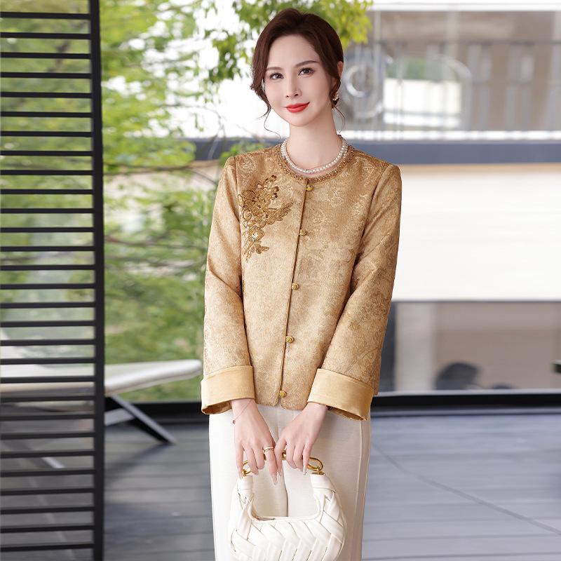 2026 Spring French Chic Cardigan Jacket: Popular Stylish Wear for Middle-Aged to Elderly Women L (Recommended for under 53kg) шампанського
2026 Spring French Chic Cardigan Jacket: Popular Stylish Wear for Middle-Aged to Elderly Women L (Recommended for under 53kg) шампанського