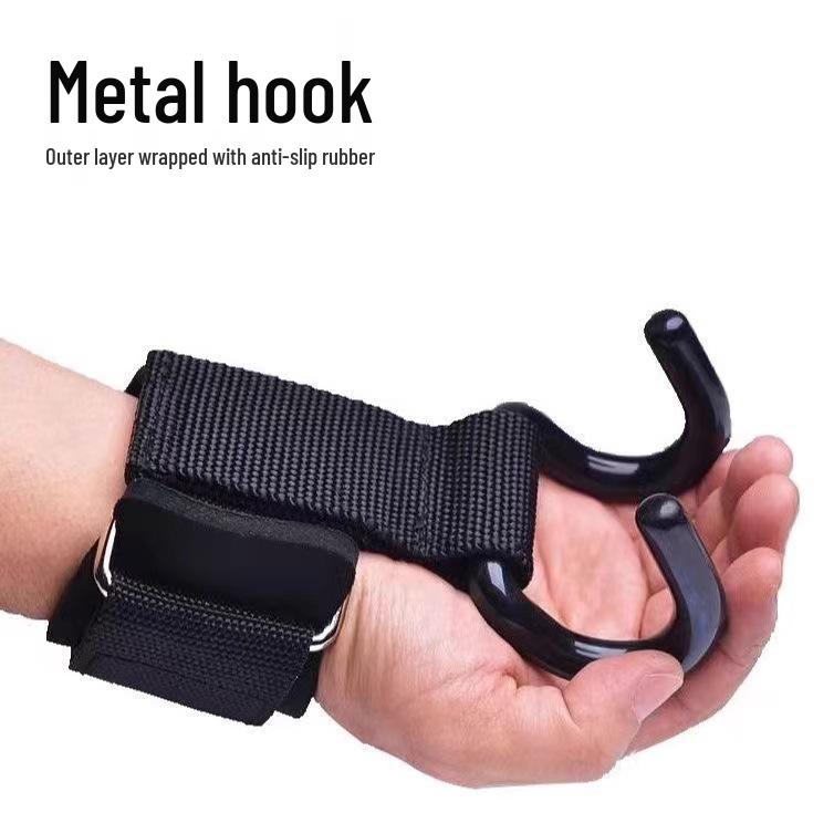 Wrist Wraps with Assistance Hooks - Anti-Slip Grip and Anti-Fall Support for Pull-Ups
Wrist Wraps with Assistance Hooks - Anti-Slip Grip and Anti-Fall Support for Pull-Ups