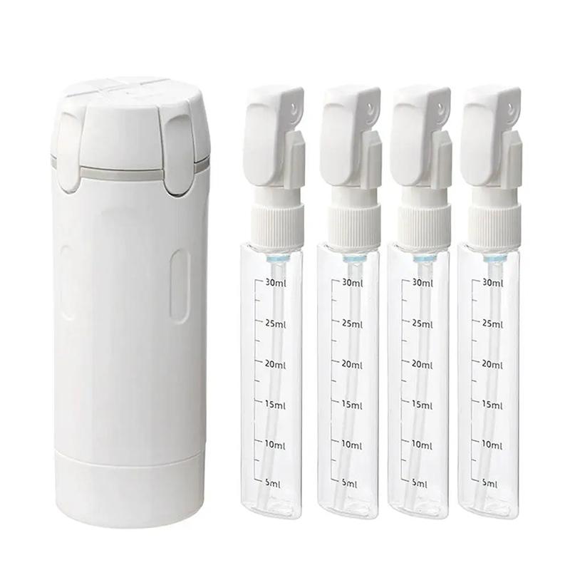 4 In 1 Travel Dispenser Portable Detachable Travel Bottles Leak Proof Travel Container For Perfume Shampoo Conditioner Lotion
4 In 1 Travel Dispenser Portable Detachable Travel Bottles Leak Proof Travel Container For Perfume Shampoo Conditioner Lotion