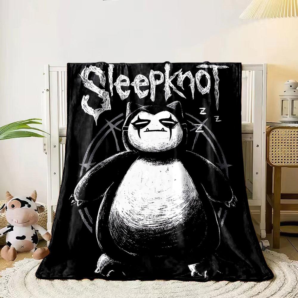 A Snorlax with makeup resembling a band logo, labeled Sleepknot . for all seasons blanket lunch break throw gift 80cm x 120cm
A Snorlax with makeup resembling a band logo, labeled Sleepknot . for all seasons blanket lunch break throw gift 80cm x 120cm