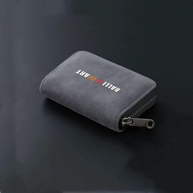Car Suede Leather Portable Storage Box Driver License Holder Card Storage Bag for Mitsubishi Ralliart Auto Accessories сірий колір
Car Suede Leather Portable Storage Box Driver License Holder Card Storage Bag for Mitsubishi Ralliart Auto Accessories сірий колір