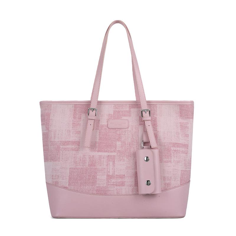 Women Fashiable and Versatile Shoulder Bag Korean Large Capacity Tote Bag Large Capacity Casual and Simple Commuting Bag рожевий
Women Fashiable and Versatile Shoulder Bag Korean Large Capacity Tote Bag Large Capacity Casual and Simple Commuting Bag рожевий