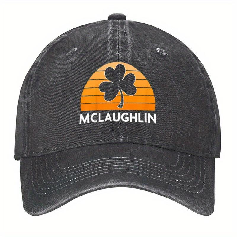 McLaughlin Irish Family Name Baseball Cap Vintage Washed Orange Sunset Clover Casual Unisex Hat One Size
McLaughlin Irish Family Name Baseball Cap Vintage Washed Orange Sunset Clover Casual Unisex Hat One Size