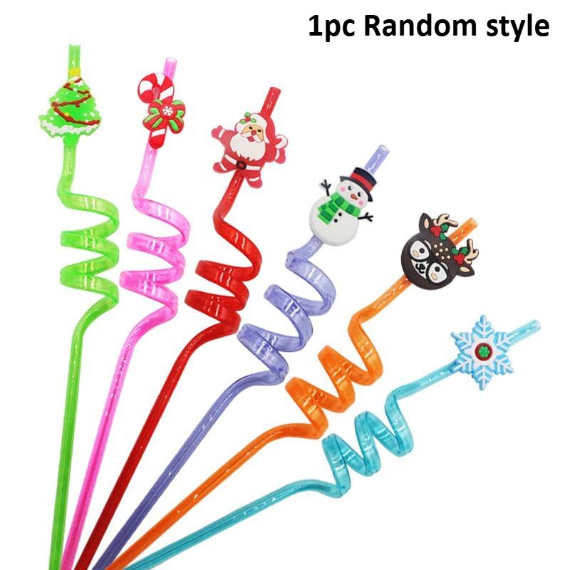 1/6pcs Christmas Bendable Cartoon Straws, Reusable Funny Party Straws for Holiday Drinks, Small Gift for Adults,Cocktail Rietjes
1/6pcs Christmas Bendable Cartoon Straws, Reusable Funny Party Straws for Holiday Drinks, Small Gift for Adults,Cocktail Rietjes