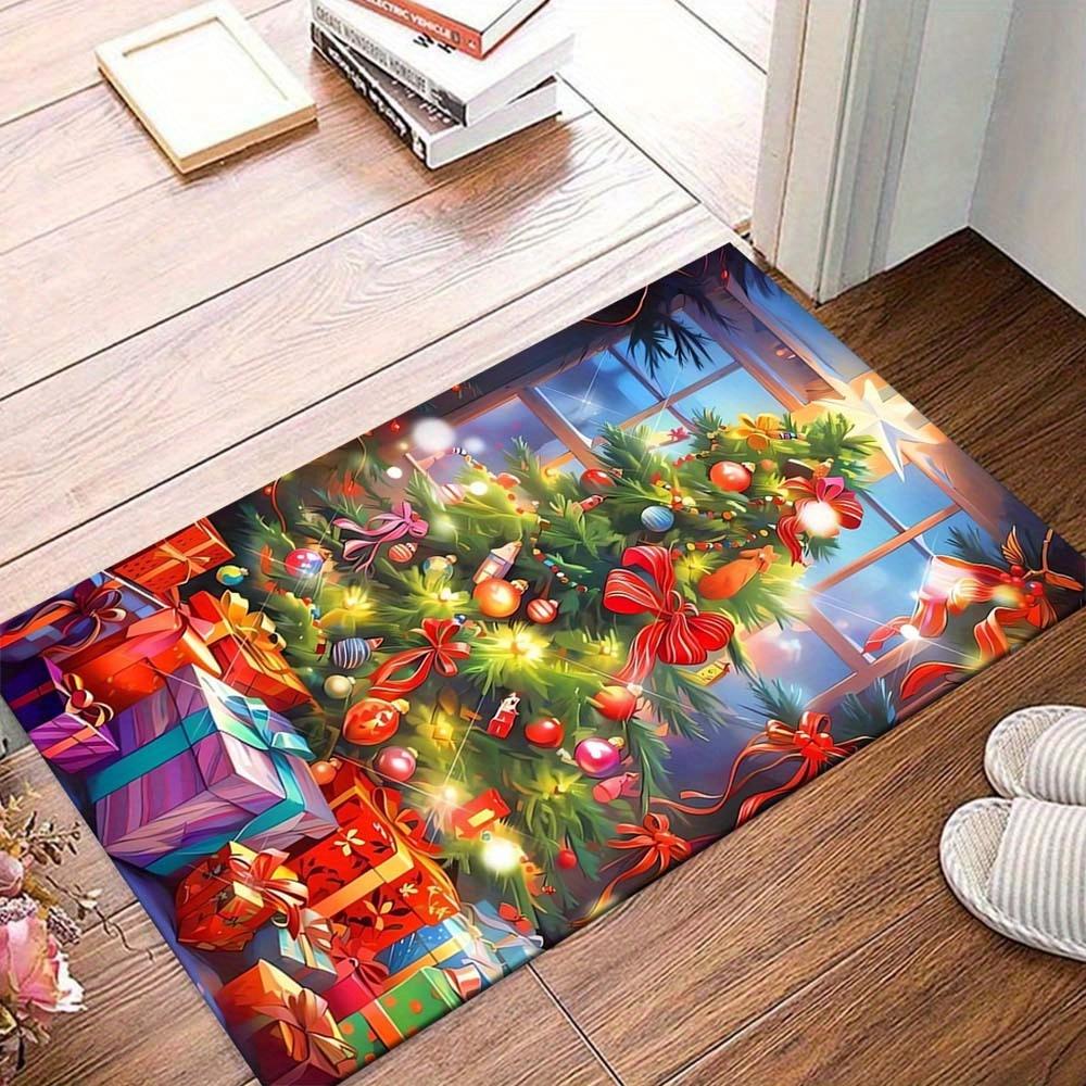 1pc Shiny Christmas Tree and Gifts Area Rug, Slip-Resistant, Easy-Clean, Stain-Resistant, Perfect for Cozy Living Rooms, Bedrooms, Kitchens, 60cm by 90cm
1pc Shiny Christmas Tree and Gifts Area Rug, Slip-Resistant, Easy-Clean, Stain-Resistant, Perfect for Cozy Living Rooms, Bedrooms, Kitchens, 60cm by 90cm
