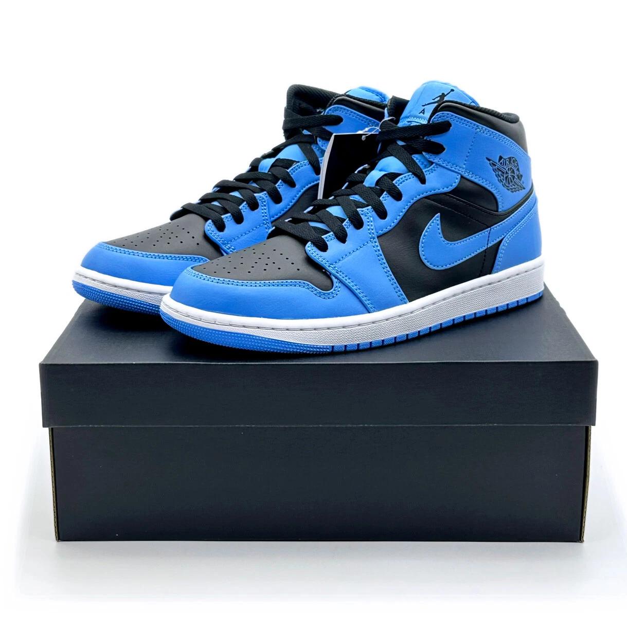 DQ8426-401 Nike Air Jordan 1 Mid Університетський Синій Білий Чорний US 12
DQ8426-401 Nike Air Jordan 1 Mid Університетський Синій Білий Чорний US 12