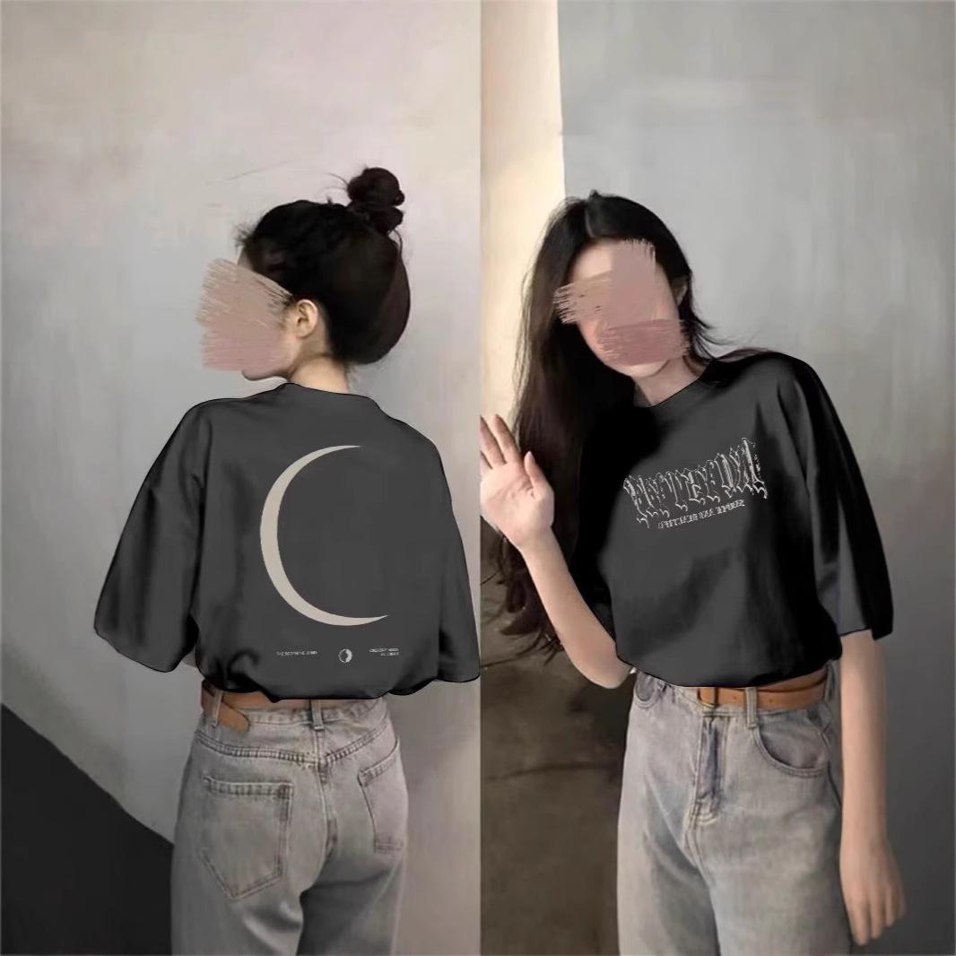 European-Style Women s Gray Short-Sleeve T-Shirt: High-End Summer 2025 White Loose-Fit Pure Cotton Fashion Top Large
European-Style Women s Gray Short-Sleeve T-Shirt: High-End Summer 2025 White Loose-Fit Pure Cotton Fashion Top Large