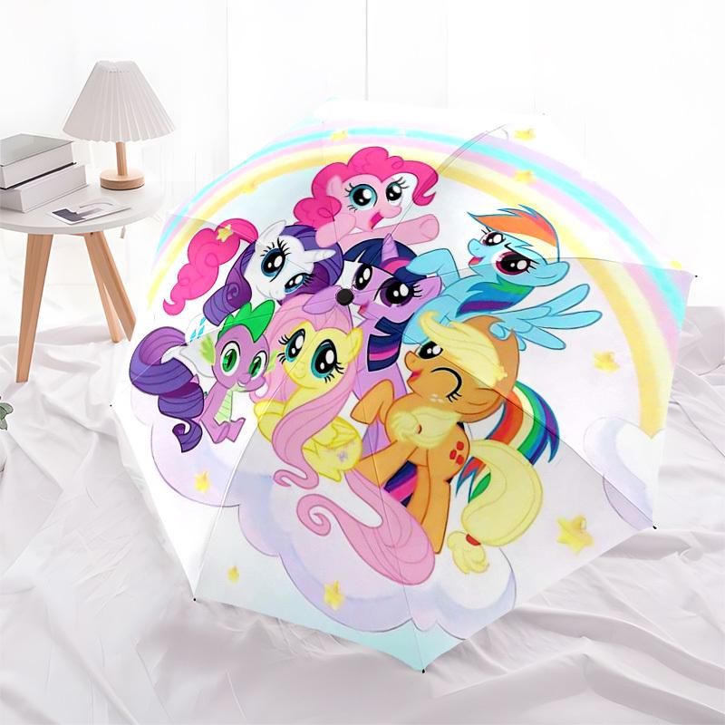 1pc My Little Pony Automatic Opening Closing Umbrella, Portable Tri-Fold Design with 8-Bone Iron Frame, Outdoor, Perfect Gift for Fans, Travelers, Dai
1pc My Little Pony Automatic Opening Closing Umbrella, Portable Tri-Fold Design with 8-Bone Iron Frame, Outdoor, Perfect Gift for Fans, Travelers, Dai
