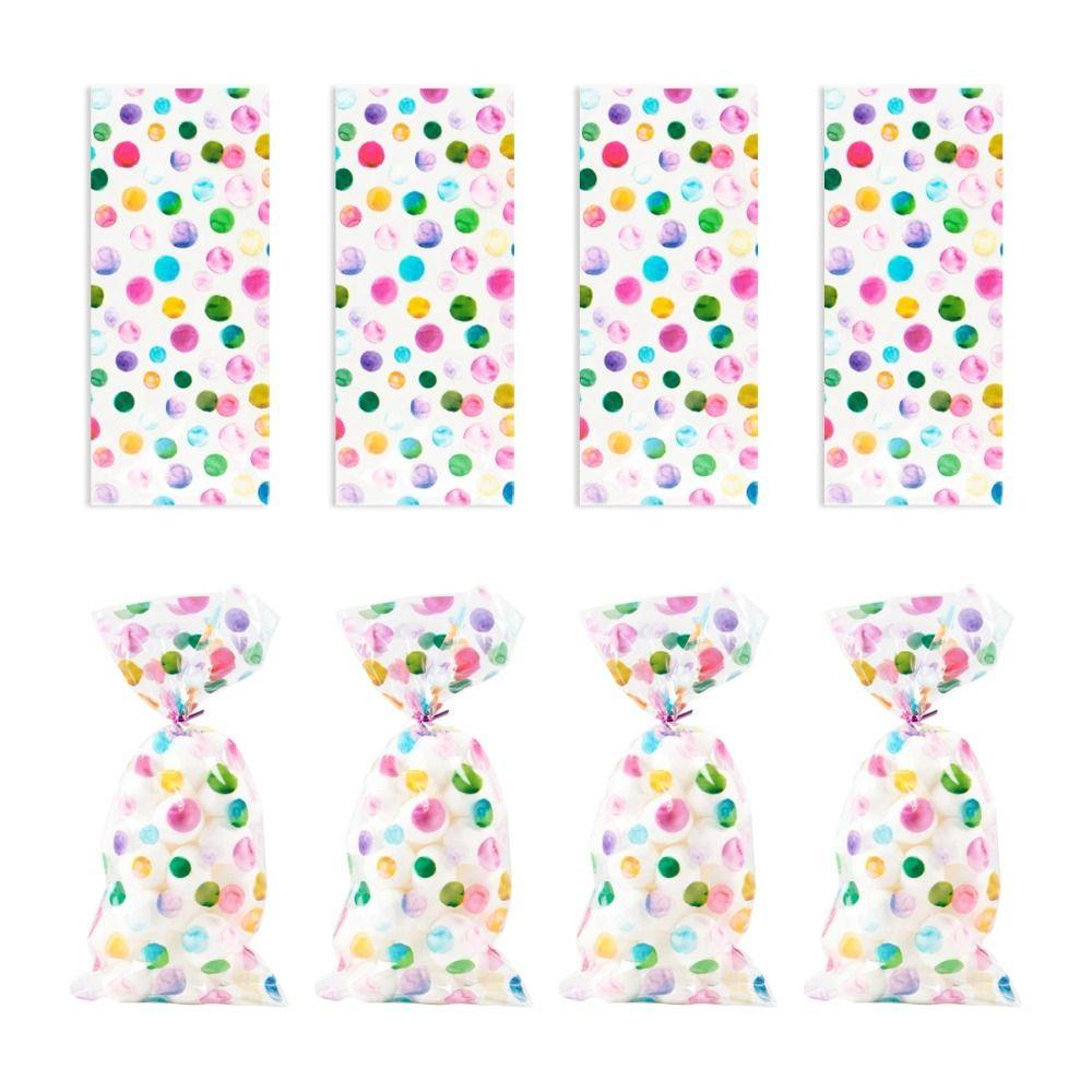 50pcs Rainbow Color Treat Candy Cookie Bags Plastic DIY Pouch Bags Birthday Party Supplies
50pcs Rainbow Color Treat Candy Cookie Bags Plastic DIY Pouch Bags Birthday Party Supplies