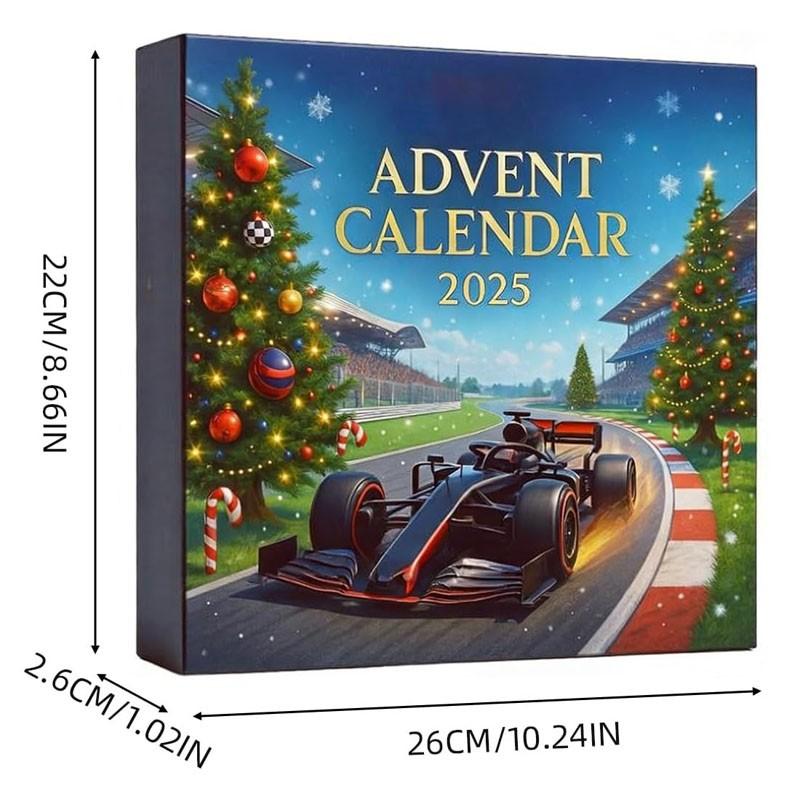 2D Flat Acrylic Four-wheel Drive Racing Christmas Arrival Calendar 24day Countdown Car Surprise Blind Box Christmas Tree Pendant L
2D Flat Acrylic Four-wheel Drive Racing Christmas Arrival Calendar 24day Countdown Car Surprise Blind Box Christmas Tree Pendant L