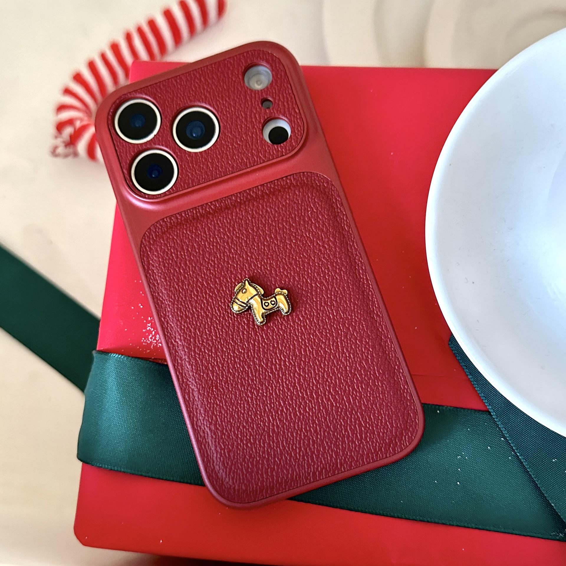 Red Leather Horse Design Phone Case for iPhone 13, 16 Pro Max, and Apple 17 Pro Max iPhone 14
Red Leather Horse Design Phone Case for iPhone 13, 16 Pro Max, and Apple 17 Pro Max iPhone 14