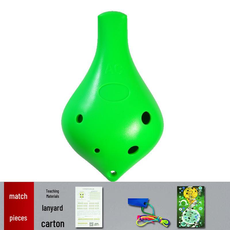 6-Hole Alto C Key Long-Mouth Ocarina, Resin Plastic, Drop-Resistant, Perfect for Students
6-Hole Alto C Key Long-Mouth Ocarina, Resin Plastic, Drop-Resistant, Perfect for Students