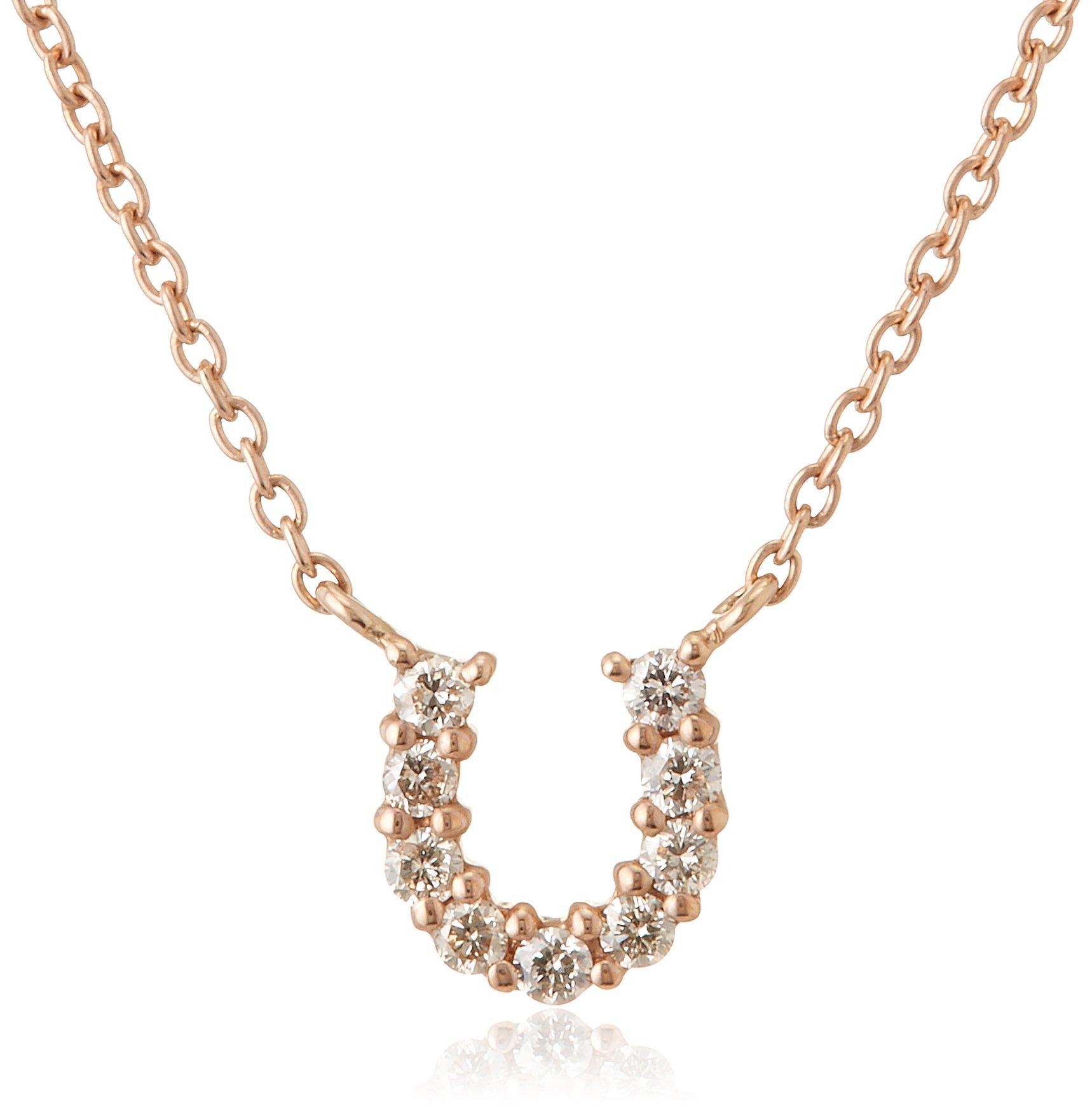 ESTELLE Diamond 10K Pink Gold Necklace 0344-0192-0018-0000
ESTELLE Diamond 10K Pink Gold Necklace 0344-0192-0018-0000