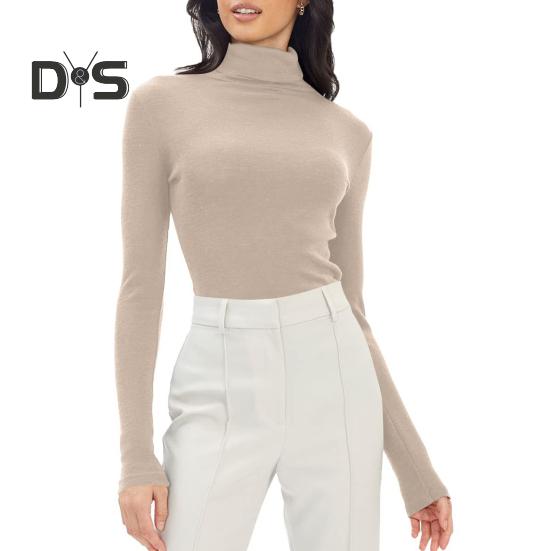 Женские топы-топы облегающего кроя с наборным воротником, с длинным рукавом, однотонный пуловер, рубашка, эластичный джемпер, повседневная одежда M абрикосовый
Женские топы-топы облегающего кроя с наборным воротником, с длинным рукавом, однотонный пуловер, рубашка, эластичный джемпер, повседневная одежда M абрикосовый