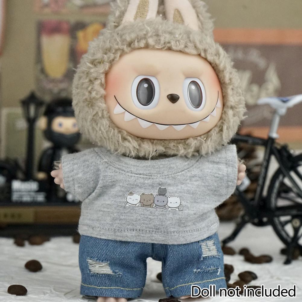 Для 17см куклы Лабубу Одежда Модная одежда Костюм Одежда для куклы Подходящие по цвету рубашки Аксессуары для кукол Милое украшение Маленькая одежда 04#
Для 17см куклы Лабубу Одежда Модная одежда Костюм Одежда для куклы Подходящие по цвету рубашки Аксессуары для кукол Милое украшение Маленькая одежда 04#