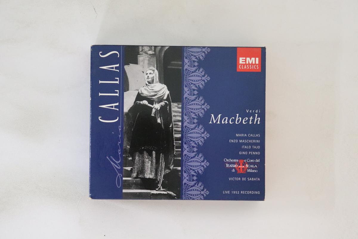 CD VERDI, MARIA CALLAS, ENZO MASCHERIN - Macbeth 724356644724 EMI CLASSICS 1998 Holland Classical Used
CD VERDI, MARIA CALLAS, ENZO MASCHERIN - Macbeth 724356644724 EMI CLASSICS 1998 Holland Classical Used