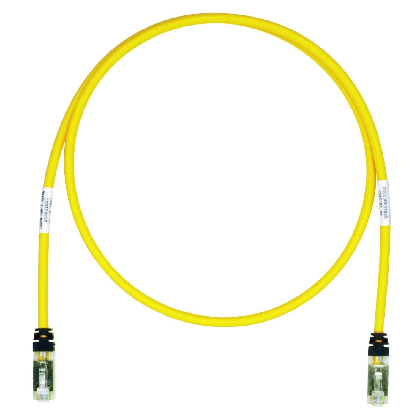 Екранований мережевий кабель Panduit Cat6A Professional Specification 25 м жовтого кольору STP6X25MYL
Екранований мережевий кабель Panduit Cat6A Professional Specification 25 м жовтого кольору STP6X25MYL