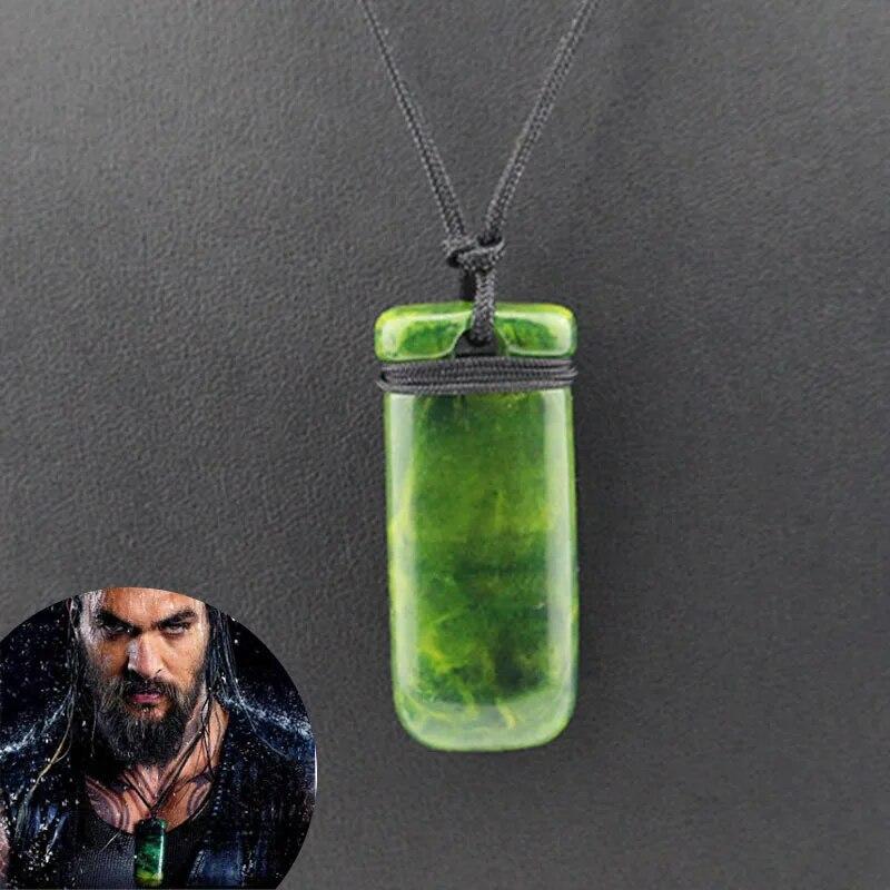 Aquaman Maori Green Square Tag Pendant Necklace Men Hand Carved Necklaces Arthur Curry Aquaman Cosplay Jewelry Gift
Aquaman Maori Green Square Tag Pendant Necklace Men Hand Carved Necklaces Arthur Curry Aquaman Cosplay Jewelry Gift