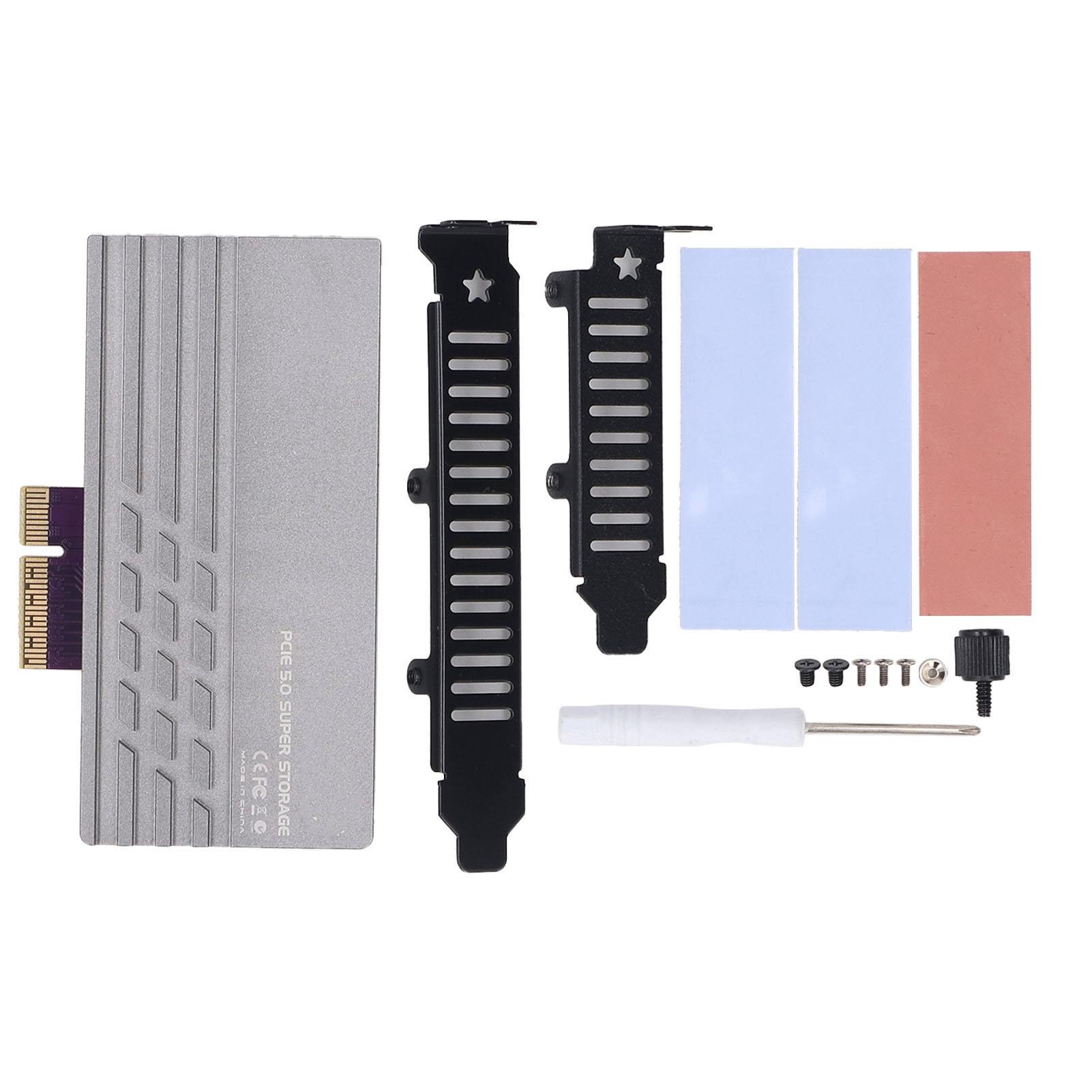 PCIe 5.0 to M.2 SSD Expansion Card 128Gbps PCIe to NVMe M.2 SSD 2230 2242 2260 2280 Adapter Card
PCIe 5.0 to M.2 SSD Expansion Card 128Gbps PCIe to NVMe M.2 SSD 2230 2242 2260 2280 Adapter Card