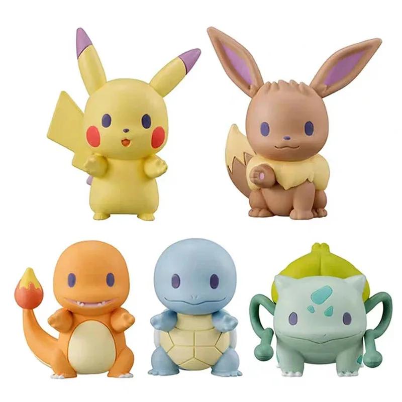 5Pcs Pokemon Action Figures 3cm Anime Pikachu Ornaments Collection Dolls Model Kawaii Charmander Squirtle Toys For Children Gift
5Pcs Pokemon Action Figures 3cm Anime Pikachu Ornaments Collection Dolls Model Kawaii Charmander Squirtle Toys For Children Gift
