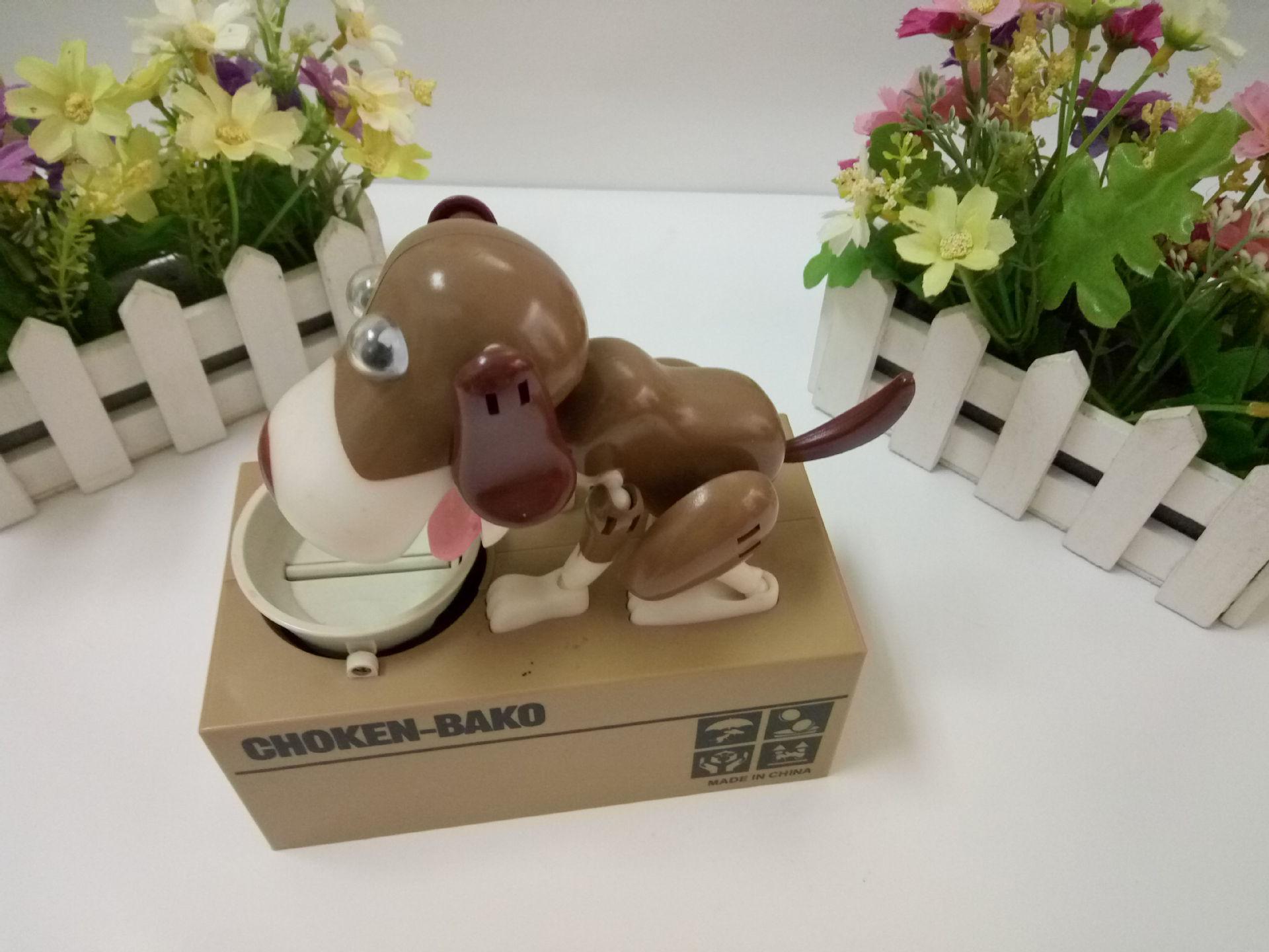 Greedy Dog Piggy Bank: Coin-Saving Toy for Kids - Electric Money-Stealing Puppy 15*7.8*17 cm
Greedy Dog Piggy Bank: Coin-Saving Toy for Kids - Electric Money-Stealing Puppy 15*7.8*17 cm