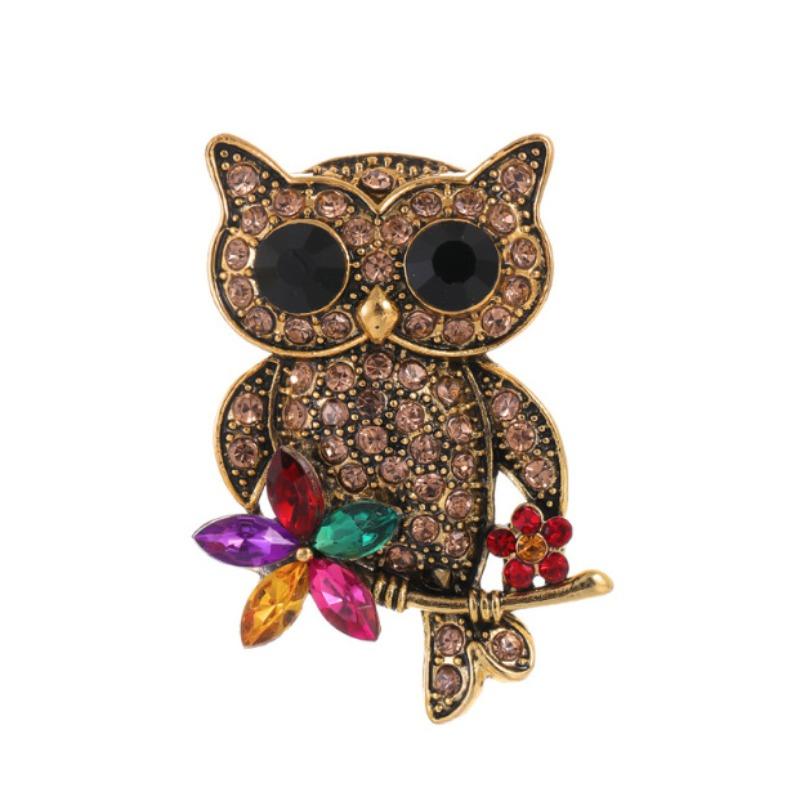 Vintage Owl Brooches for Women Men Fashion Owl Animal Pin Office Party Casual Accessory Jewelry Gifts
Vintage Owl Brooches for Women Men Fashion Owl Animal Pin Office Party Casual Accessory Jewelry Gifts