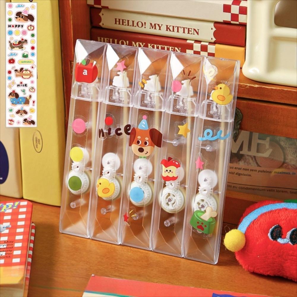 5 шт./Набір Стрічка з гладким покриттям Прозора коригувальна стрічка Портативна коригувальна стрічка Шкільне приладдя
5 шт./Набір Стрічка з гладким покриттям Прозора коригувальна стрічка Портативна коригувальна стрічка Шкільне приладдя